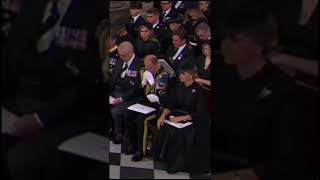 #Shorts Emotional Moment  Prince Edward and Sophie Can't Stop  Tears At The Queen's Funeral #Royal