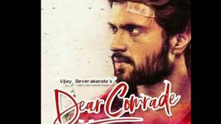 Dear comrade- kadalalle latest lyrical song || Vijay devarakonda || Rashmika || Bharat kamma