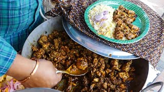 Cheapest Hyderabad Roadside Unlimited Meals | #Streetfood​