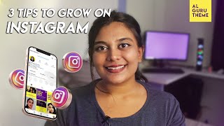 3 ORGANIC INSTAGRAM GROWTH TIPS in 2021| How to grow on Instagram organically in 2021