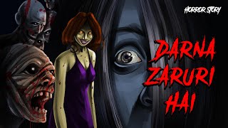 Darna Jaruri Hai | Evil Eye | Hindi Horror Story | Animated Suspense Thriller Chudail Pisach Aahat