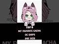 Top 8 my favorite gacha ships (my ocs) #shorts #viral #subscribe #ycoffic #suggestion #edit #gacha