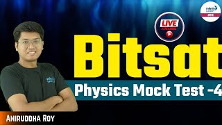 #BITSAT Physics Mock Test 4 || Physics || LIVE || Aniruddha Roy || Infinity Learn JEE