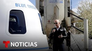 Vea el primer viaje de Jeff Bezos al espacio en su nave 'New Shepard'