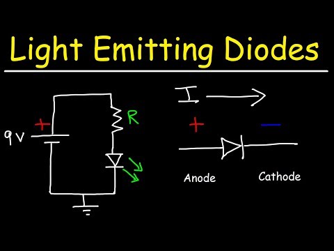 What are the characteristics of light emitting diode?