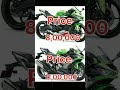 Kawasaki Ninja zx 6r  vs KAWASAKI NINJA ZX 25r...