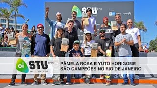 Oi STU Open 2017 - Final com alto nível de skate