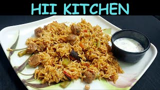 குக்கரில் சூப்பர் ஆன வெஜ்பிரியாணி செய்யலாமா ? II Veg Briyani II HII KITCHEN