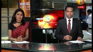 Newsfirst Prime time 8PM  Shakthi TV news 2nd September 2014