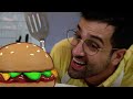 making a cartoon krabby patty cake • jonnycakes