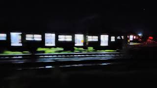 Mumbai Local Trains Resting at Vangani Station Yard before Morning duties Monsoon season Maharashtra