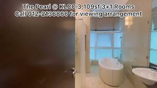 The Pearl @ KLCC 3,109sf 3+1 Rooms 5 Bathroom #ren26997