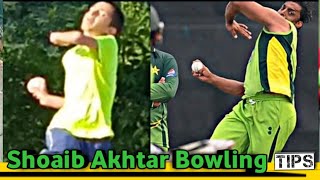 How to Bowling Shoaib Akhtar Bowling Action copy same to same Tips