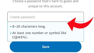 Fix Password 8 Characters or Longer At Least One Number or Symbol @#$%^| Paypal Account Problem Fix