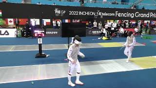 2022 145 T32 07 M F Individual Incheon KOR GP 6 SAITO JPN vs MATSUYAMA JPN