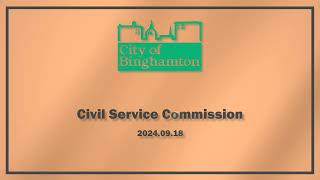 Civil Service Commission 2024.09.18