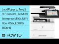 Load Paper to Tray 2 | HP LaserJet Pro M501, Enterprise M50x, MFP/Flow M52x, E50145, E52645 | HP