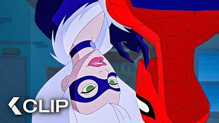 An Unexpected Meeting of Spider-Man and Black Cat - THE SPECTACULAR SPIDER-MAN Clip