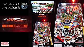 checkpoint cabinet gameplay visual pinball x (vpx)