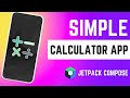 Basic Calculator App🔥 | Jetpack Compose 🚀 | Android Studio | 2024