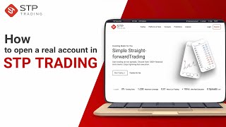 How to create a #real  #account  in STP TRADING #broker