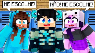 NAMORADA ALLAY ou NAMORADA ENDERMAN? na ESCOLA DE MONSTROS do Minecraft