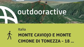 MONTE CAVIOJO E MONTE CIMONE DI TONEZZA - 18 settembre 2022, 08:34