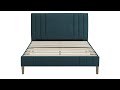 Classic Brands Chicago Modern Tufted Upholstered Platform Bed 2021