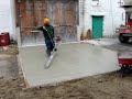 power screed operation