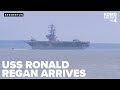 USS Ronald Regan arrives in Washington