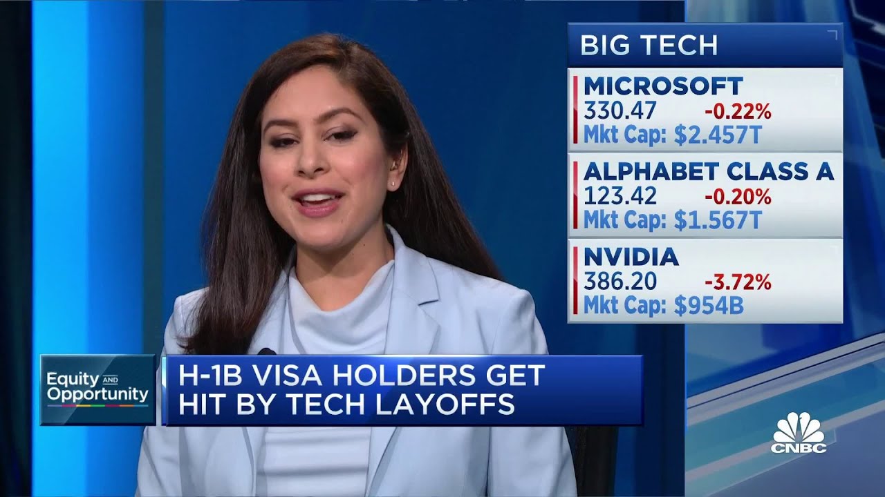 H-1B Visa Holders Get Hit By Tech Layoffs - YouTube