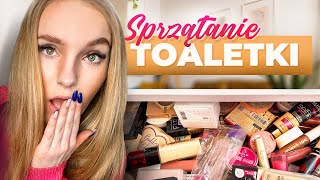 BYŁO GRUBO! SPRZĄTANIE I ORGANIZACJA MOJEJ TOALETKI💄