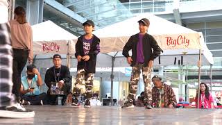 第五屆陽光反毒扶輪盃 二對二 Freestyle Battle  兒童組 四強 筠涵 \u0026 奕安 191019