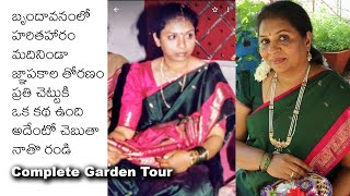 Complete Gardening Tour / Story behind every tree in my Garden /Haritha haram/Green India challenge