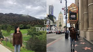 취뽀기념 미국여행🇺🇸EP.2 l L.A Travel VLOG💜 (엘에이 브이로그, GRWM, pink's hotdogs, 할리우드 사인, 할리우드 거리, 산타모니카, 맛집)