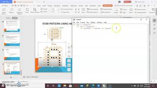 Week 7 Nested For Loop Python Star Pattern part 1