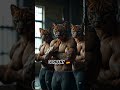 countries as cat bodybuilders 💀 aiart countries midjourney