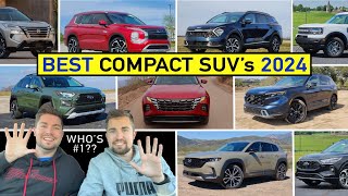 Top 10 BEST Compact SUV’s for 2024! -- Our Expert Ranking After Reviewing ALL of Them!