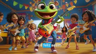 O Sapo Não Lava o Pé - Versão Rock para a Família toda! 🎶🐸