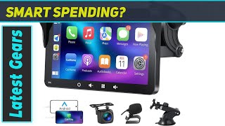 Reakosound Portable Wireless Apple Carplay \u0026 Android Auto Car Stereo Review