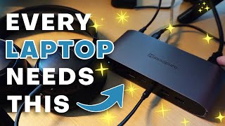 Your laptop needs more holes 👌 Minisopuru Laptop Dock Review