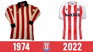 Stoke City Football Kit History | 1970-2022
