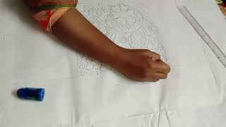 ডিজাইন পর্ব ৪ঃ শাড়ি, design idea, learn how to draw