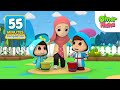 Omar & Hana Compilation 55 Minutes | Islamic Series & Songs For Kids | Omar & Hana English