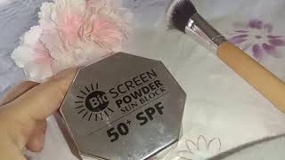 Bio screen powder sunblock 50+SPF review