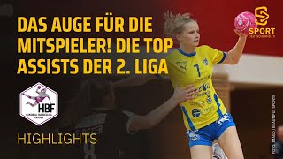Top Assists der Saison | Highlights - 2. Handball Bundesliga Frauen 2022/23 | SDTV Handball