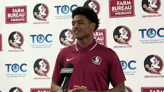 FSU Football Newcomer Interview: Shamar Arnoux on being a competitive corner