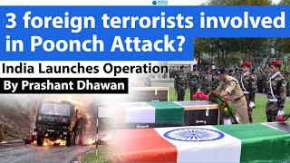 3 foreign terrorists involved in Poonch Attack? | Impact on India Pakistan relations