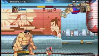 Super Street Fighter II Turbo - SGEsports Jack vs WW MCZ Laugh - SF25th Asia - Grand Finals