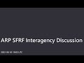 ARPA SFRF Interagency Meeting - Reporting Overview (Continued)